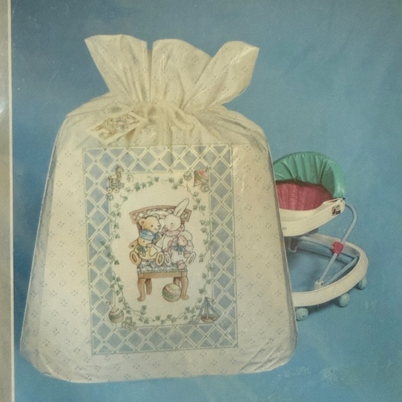 Creative Papers by CR Gibson giant baby gift wrap plastic bag - Picture 7 of 7